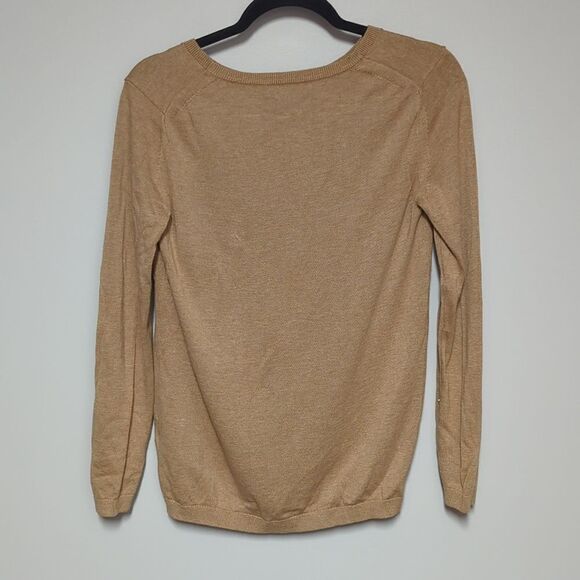 Banana Republic Factory Tan Polka Dot Sweater - Picture 3 of 5